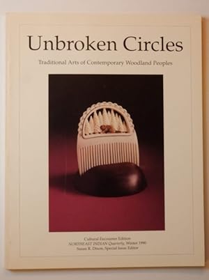 Bild des Verkufers fr Unbroken Circles Traditional Arts of Contempoary Woodland Peoples Cultural Encounter Edition NORTHEAST INDIAN QUARTERLY Volume VII, Number 4 Winter 1990 zum Verkauf von Resource for Art and Music Books 