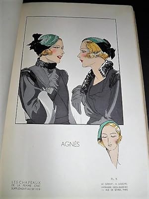 Les Chapeaux de la Femme Chic. 20e année. N° 199. Novembre 1932. [MODE - MODISME]
