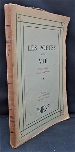 Les Poètes de la vie. Oeuvres inédites d'auteurs contemporains.