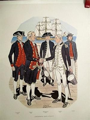 Uniforms of the United States Navy 1776-1898.