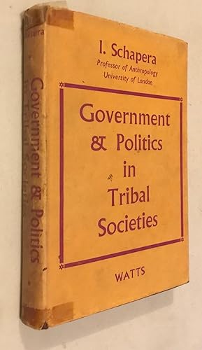 Imagen del vendedor de Government & Politics in Tribal Societies a la venta por Once Upon A Time