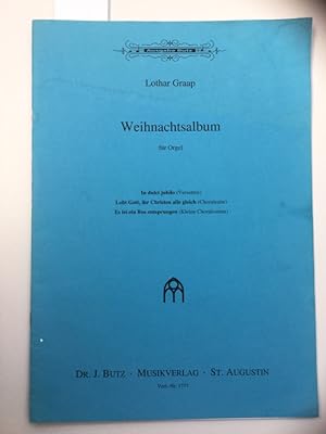Seller image for Weihnachtsalbum fr Orgel. Verl. Nr. for sale by Kepler-Buchversand Huong Bach