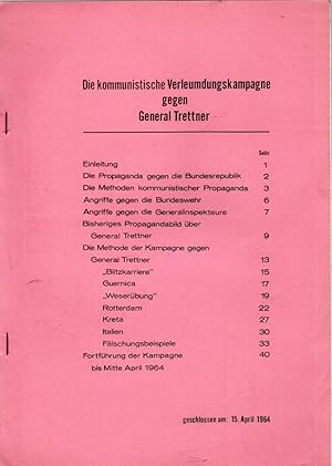 Die kommunistische Verleumdungskampagne gegen General Trettner