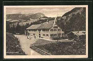 Ansichtskarte Oberstdorf, Gasthaus Walserschanz