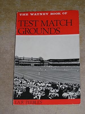 The Watney Book Of Test Match Grounds