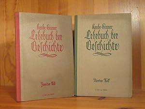 Lehrbuch der Geschichte, Teile II und IV.