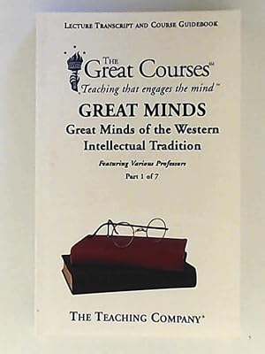 Seller image for Great Minds of the Western Intellectual Tradition (The Great Courses) Vol. 1 of 7 for sale by Leserstrahl  (Preise inkl. MwSt.)