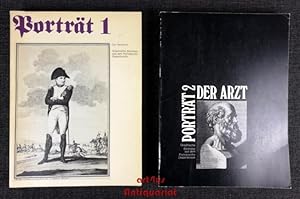 Imagen del vendedor de Portrt 1 : Der Herrscher u. Portrt 2 : Der Arzt [2 Bnde]: 20.11.1977 - 8.1.1978, Westfl. Landesmuseum fr Kunst u. Kulturgeschichte, Landschaftsverb. Westfalen-Lippe. [Ausstellung u. Katalog Peter Berghaus ; Hans-Dietrich Frhr. von Diepenbroick-Grter] a la venta por art4us - Antiquariat