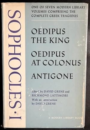 Seller image for SOPHOCLES I Oedipus the King, Oedipus At Colonus, Antigone Modern Library #312 for sale by GuthrieBooks