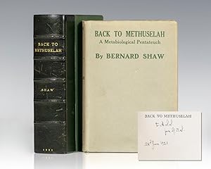 Seller image for Back to Methuselah: A Metabiological Pentateuch. for sale by Raptis Rare Books