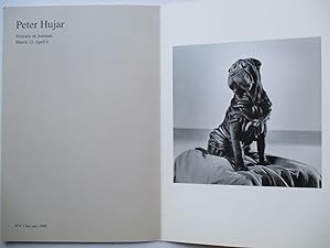 Immagine del venditore per Peter Hujar: Portraits of Animals James Danziger Gallery Exhibition invite postcard venduto da ANARTIST