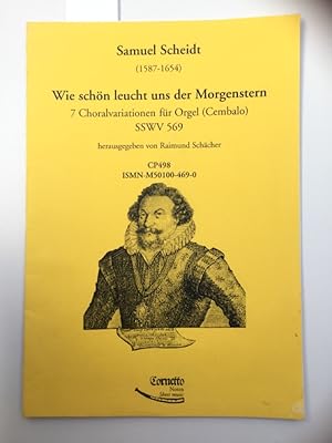 Bild des Verkufers fr Wie schn leucht uns der Morgenstern. 7 Choralvariationen fr Orgel (Cembalo) SSWV 569 CP 498 zum Verkauf von Kepler-Buchversand Huong Bach