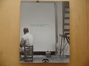 Bild des Verkufers fr Was mach ich denn morgen? : Jan Voss - Werke seit 1961 [anlsslich der gleichnamigen Ausstellung des Schleswig-Holsteinischen Kunstvereins in der Kunsthalle zu Kiel]. zum Verkauf von Antiquariat Rohde