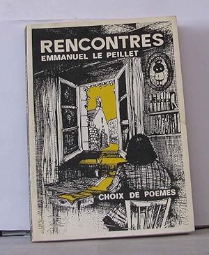 Imagen del vendedor de Rencontres a la venta por Librairie Albert-Etienne