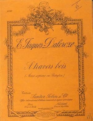 Seller image for A travers bois (Mezzo-soprano ou Baryton) for sale by Paul van Kuik Antiquarian Music