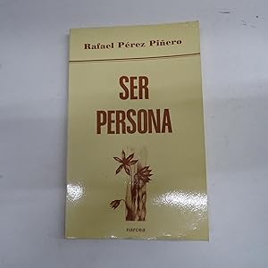 Seller image for SER PERSONA. for sale by Librera J. Cintas