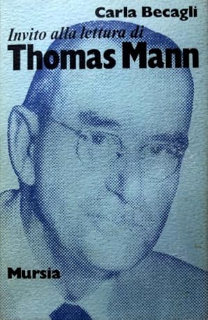 INVITO ALLA LETTURA DI THOMAS MANN