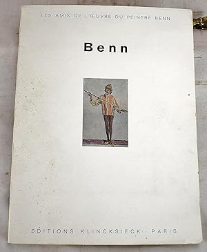 Benn: Les Amis de l'Oeuvre du Peintre Benn (Signed with an original drawing by Benn to the author...