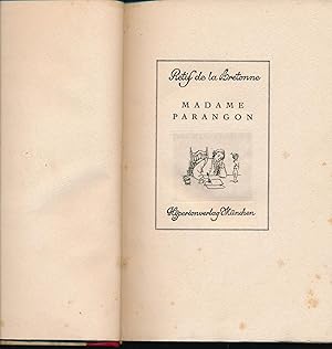 Madame Parangon;"7 Originalradierungen von Marie Elisabeth Wrede mit Signum; Nr. 87 von 400 Exemp...