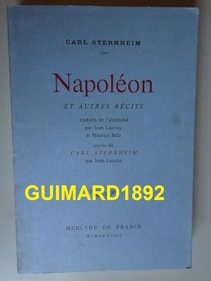 Seller image for Napolon et autres rcits for sale by Librairie Michel Giraud