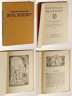 Bild des Verkufers fr Der heilige Benedikt. Ein Charakterbild. 3. Aufl. zum Verkauf von Antiquariat Lehmann-Dronke