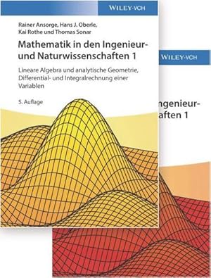 Bild des Verkufers fr Mathematik in den Ingenieur- und Naturwissenschaften : Lineare Algebra und analytische Geometrie, Differential- und Integralrechnung einer Variablen. Lehrbuch plus Aufgaben und Lsungen im Set zum Verkauf von AHA-BUCH GmbH