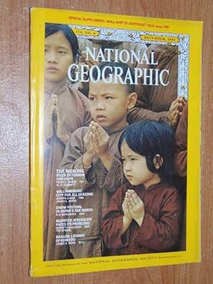 National Geographic December 1968 With South East Asia Map