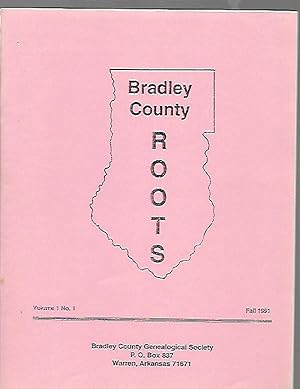 Seller image for Bradley County Roots Volume 1 Nos. 1, 2, 3, 4 1991 for sale by K. L. Givens Books