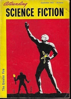 Imagen del vendedor de ASTOUNDING Science Fiction: September, Sept. 1952 a la venta por Books from the Crypt