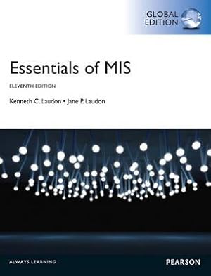 Imagen del vendedor de INTERNATIONAL EDITION---Essentials of MIS, 11th edition a la venta por READINGON LLC