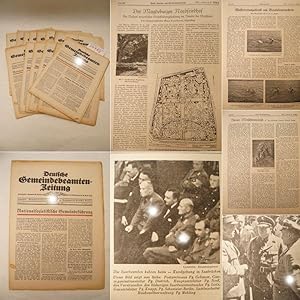 Seller image for Deutsche Gemeindebeamten-Zeitung. Fachschaft "Gemeindeverwaltungen" im Reichsbund der Deutschen Beamten. 41. Jahrgang 1935, 2. Halbjahr (Hefte Nr. 14 - 26) * Deutsche Gemeindebeamten-Zeitung. Fachschaft "Gemeindeverwaltungen" im Reichsbund der Deutschen Beamten. 41. Jahrgang 1935, 2. Halbjahr (Hefte Nr. 14 - 26) * T r e u e g e l  b n i s d e r d e u t s c h e n B e a m t e n s c h a f t a n A d o l f H i t l e r / I r r e n p f l e g e i m 3 . R e i c h / N  r n b e r g er R e i c h s p a r t e i t a g 1 9 3 5 / N a t i o n a l s o z i a l i s t i s c h e J u d e n s o n d e r g e s e t z g e b u n g / F r a n z - S c h w e d e - C o b u r g - B e a m t e n l a g e r i n P o m m e r n for sale by Galerie fr gegenstndliche Kunst