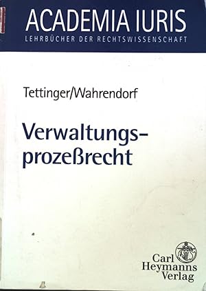 Bild des Verkufers fr Verwaltungsprozerecht. Academia iuris zum Verkauf von books4less (Versandantiquariat Petra Gros GmbH & Co. KG)