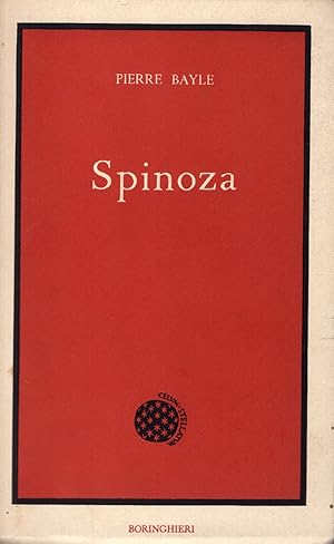 Spinoza. Dizionario storico e critico.