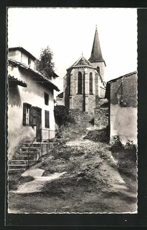 Carte postale Bussy-Albieux, Le quartier de l`Eglise