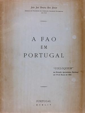 A FAO EM PORTUGAL.