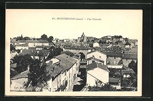 Carte postale Montbrison, Vue Générale, vue partielle der Stadt