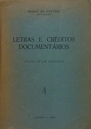LETRAS E CRÉDITOS DOCUMENTÁRIOS.