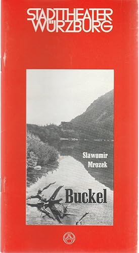 Imagen del vendedor de Programmheft BUCKEL Schauspiel von Slawomir Mrozek Premiere 19. Januar 1979 Spielzeit 1978 / 79 Heft 9 a la venta por Programmhefte24 Schauspiel und Musiktheater der letzten 150 Jahre