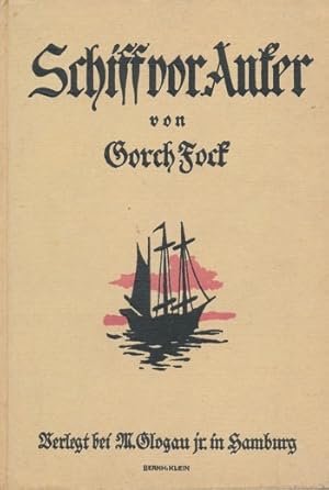 Imagen del vendedor de Schiff vor Anker. Erzhlungen. Aus dem Nachla herausgegeben von Aline Bumann. a la venta por ANTIQUARIAT ERDLEN