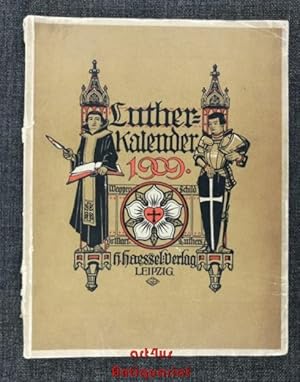 Image du vendeur pour Luther-Kalender fr das Jahr 1909. mis en vente par art4us - Antiquariat