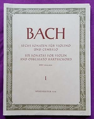 Sechs Sonaten für Violine und Klavier (Cembalo) (BWV 1014-1019) Heft I + II (Bearb. Ernst Naumann)