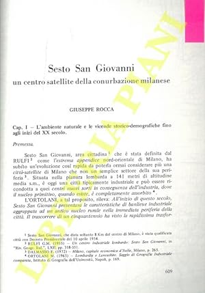 Sesto San Giovanni: un centro satellite della conurbazione milanese.