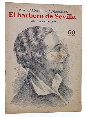 REVISTA LITERARIA NOVELAS Y CUENTOS s/n. EL BARBERO DE SEVILLA (Beaumarchais) Dédalo, Circa 1940