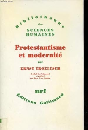 Bild des Verkufers fr Protestantisme et modernit - Collection Bibliothque des Sciences Humaines. zum Verkauf von Le-Livre