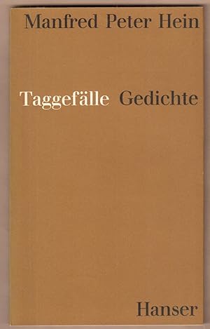 Imagen del vendedor de Taggeflle. Gedichte. a la venta por Antiquariat Neue Kritik