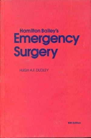 Hamilton Bailey s Emergency Surgery ;.