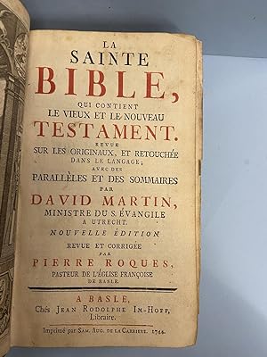 La Sainte Bible