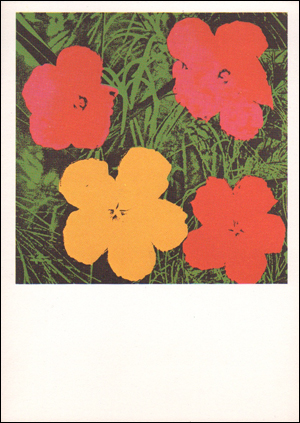 Bild des Verkufers fr Andy Warhol / fleurs / flowers / Blumen / 1964 zum Verkauf von Specific Object / David Platzker
