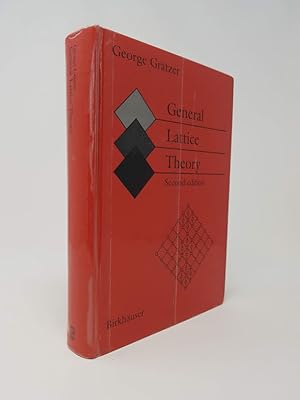 Seller image for General Lattice Theory: Second Edition for sale by Munster & Company LLC, ABAA/ILAB