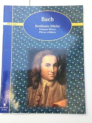 Immagine del venditore per Johann Sebastian Bach 1685-1750 - Berhmte Stcke - 8 Klavierbearb. Famous Pieces - 8 Arrangements for Piano. Pieces celebres - 8 arrangements pour Piano. ED9001 venduto da Kepler-Buchversand Huong Bach